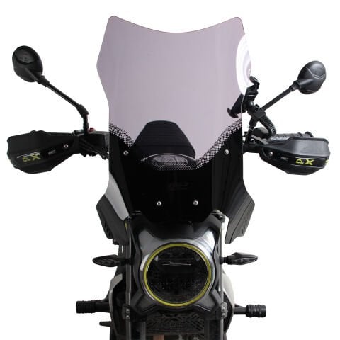 GP Kompozit CF Moto 250 CL-X 2022-2026 Uyumlu Ön Tur Camı Füme