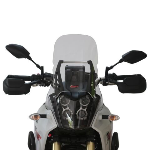 GP Kompozit Yamaha Tenere 700 2019-2023 Uyumlu Ön Cam Siyah