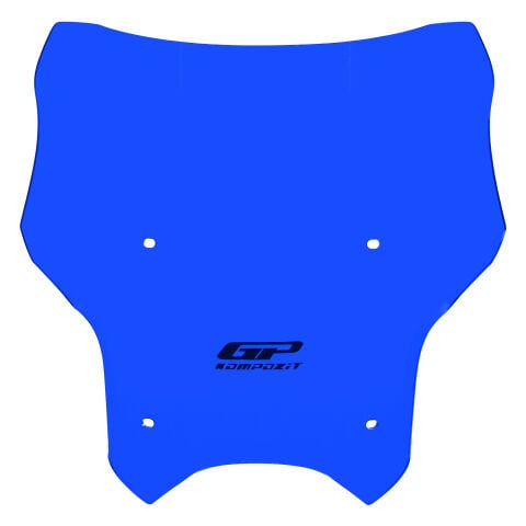 GP Kompozit Hero X-Pulse 200 2020-2024 Uyumlu Ön Cam Mavi