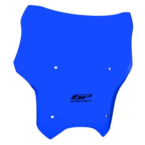 GP Kompozit Hero X-Pulse 200 2020-2024 Uyumlu Ön Cam Mavi