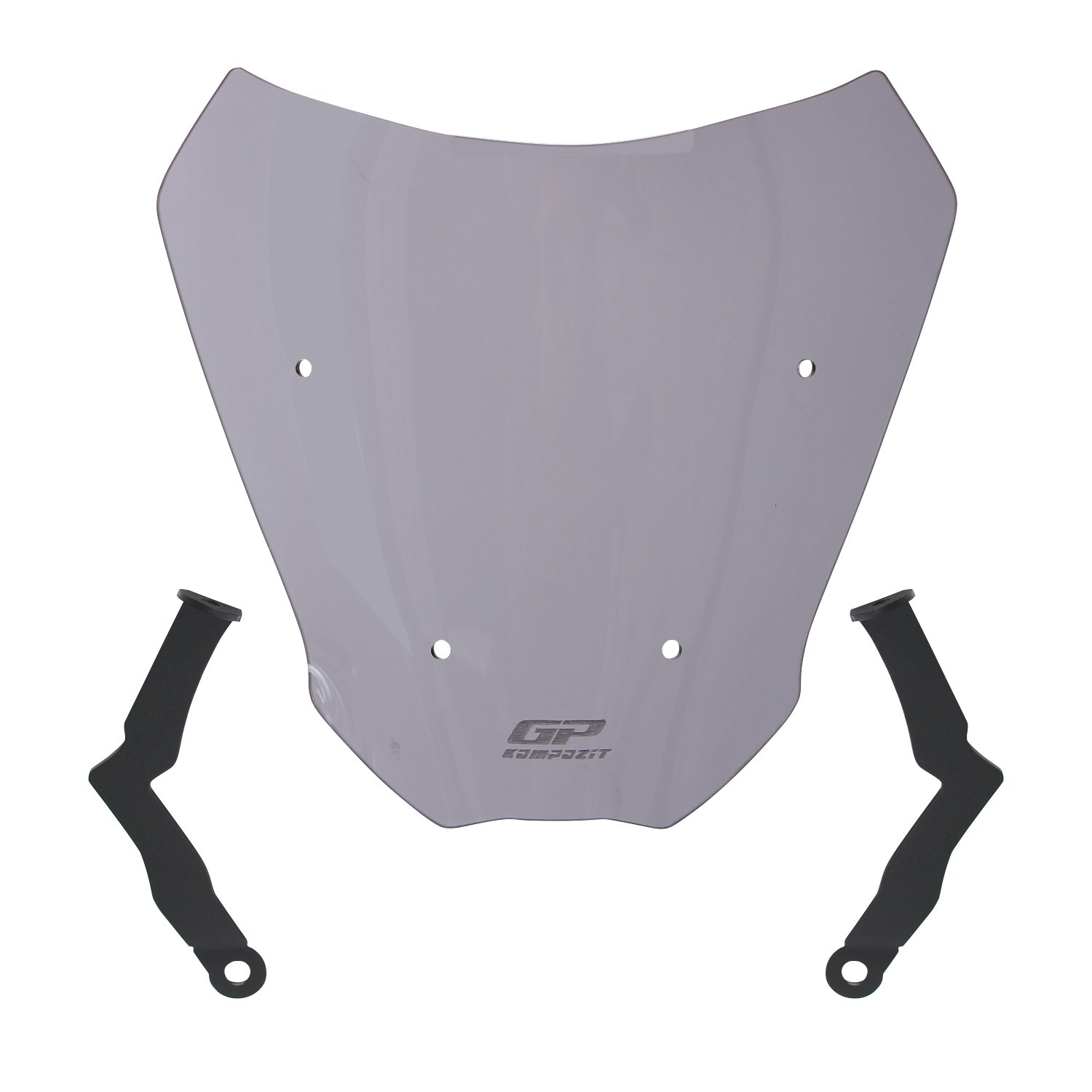GP Kompozit CF Moto 250 CL-X 2022-2026 Uyumlu Kısa Ön Cam Füme