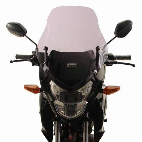 GP Kompozit Honda CB125F 2023-2024 Uyumlu Ön Cam Şeffaf