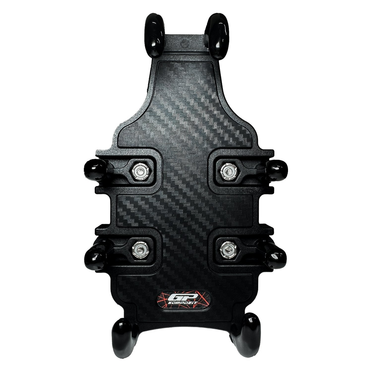 GP Kompozit TTR12 Universal Ayna Bağlantılı Titreşim Modüllü Telefon Tutucu Siyah