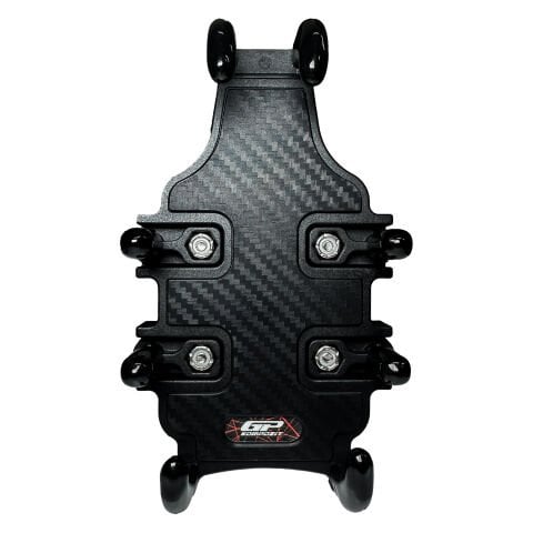 GP Kompozit TTR12 Universal Ayna Bağlantılı Titreşim Modüllü Telefon Tutucu Siyah