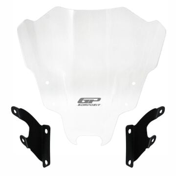 GP Kompozit Yamaha MT-07 2021-2023 Uyumlu Ön Cam Şeffaf
