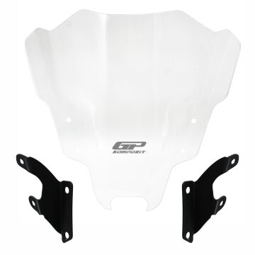 GP Kompozit Yamaha MT-07 2021-2023 Uyumlu Ön Cam Şeffaf