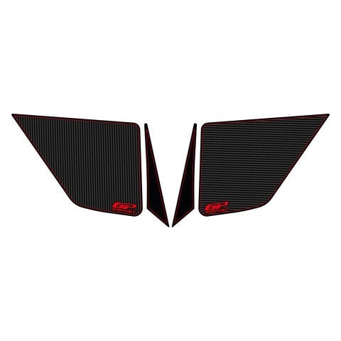 GP Kompozit Honda ADV 350 2023-2026 Uyumlu Sele Altı Tank Pad Karbon-Kırmızı