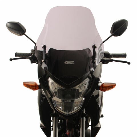 GP Kompozit Honda CB125F 2023-2024 Uyumlu Ön Cam Siyah