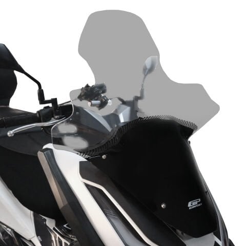 GP Kompozit Honda PCX 125 / 150 2025-2026 Uyumlu Elcikli Ön Cam Füme