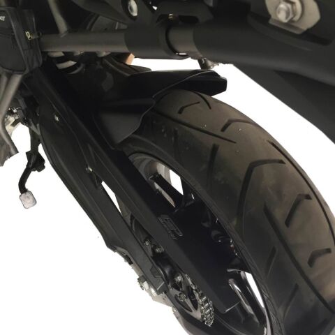 GP Kompozit Triumph Tiger 800 2013-2017 Uyumlu Arka Çamurluk Siyah