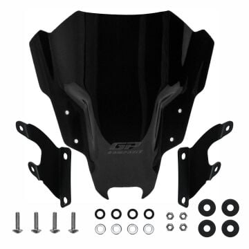 GP Kompozit Yamaha MT-07 2021-2023 Uyumlu Ön Cam Siyah