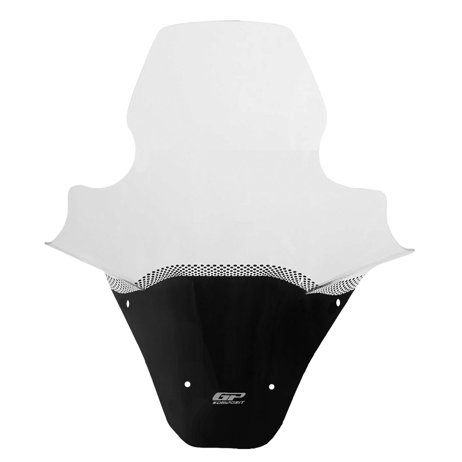 GP Kompozit Honda PCX 125 / 150 2025-2026 Uyumlu Elcikli Ön Cam Şeffaf