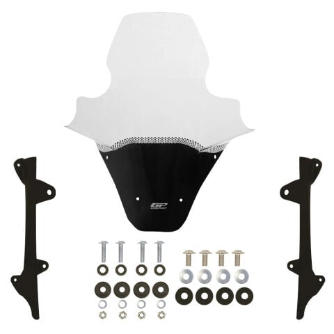 GP Kompozit Honda PCX 125 / 150 2025-2026 Uyumlu Elcikli Ön Cam Şeffaf