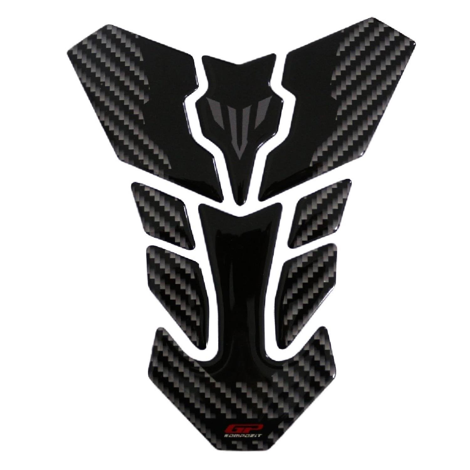 GP Kompozit Yamaha MT-25 2015-2026 Uyumlu Tank Pad Siyah-Karbon