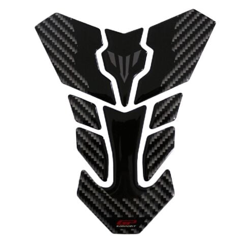 GP Kompozit Yamaha MT-25 2015-2025 Uyumlu Tank Pad Siyah-Karbon