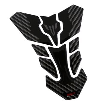 GP Kompozit Yamaha MT-25 2015-2024 Uyumlu Tank Pad Siyah-Karbon