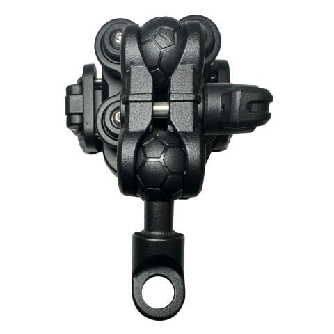 GP Kompozit TTR11 Universal Ayna Bağlantılı Titreşim Modüllü Telefon Tutucu Beyaz-Siyah