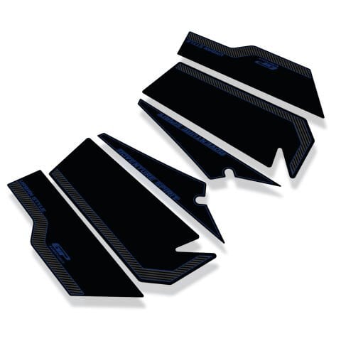 GP Kompozit Honda ADV 350 2023-2026 Uyumlu Yan Pad Karbon-Mavi