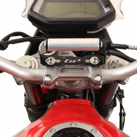 GP Kompozit Honda CB125F 2023-2026 Uyumlu Telefon / Navigasyon Tutucu Siyah