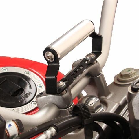 GP Kompozit Honda CB125F 2023-2026 Uyumlu Telefon / Navigasyon Tutucu Siyah