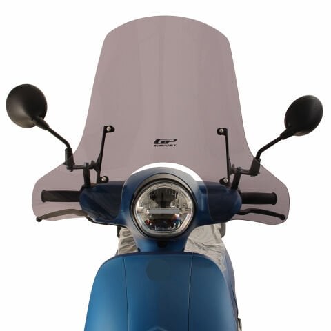 GP Kompozit SYM Fiddle 2024 Uyumlu Elcikli Ön Cam Şeffaf