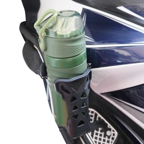 GP Kompozit TRM002 Universal Led Işıklı Bisiklet Motosiklet Termos-Suluk Tutucu Siyah
