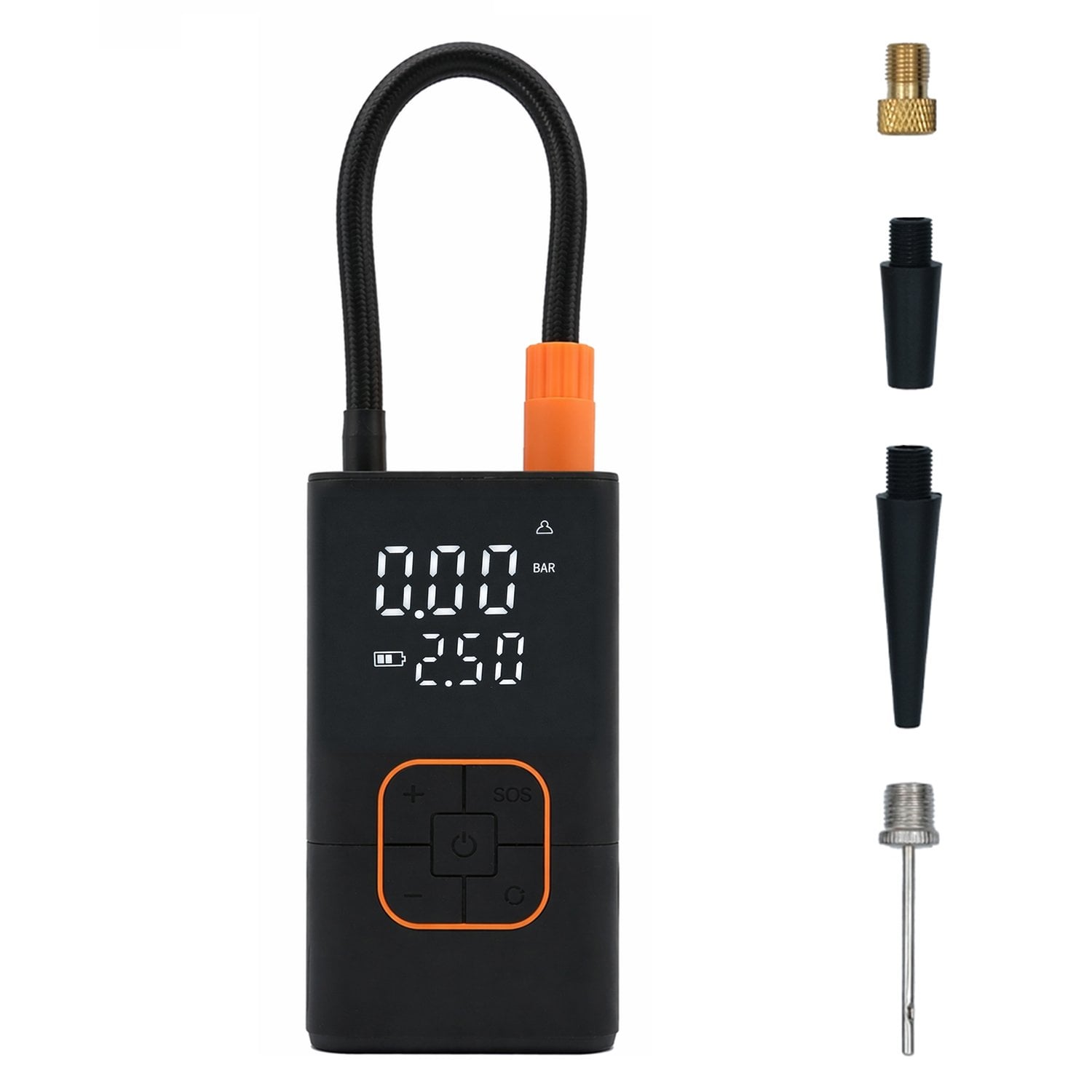 GP Kompozit LTK001 4in1 Dijital Ekranlı 150 PSI Taşınabilir Şarjlı Hava Pompası