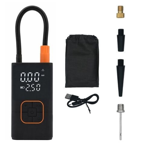 GP Kompozit LTK001 4in1 Dijital Ekranlı 150 PSI Taşınabilir Şarjlı Hava Pompası