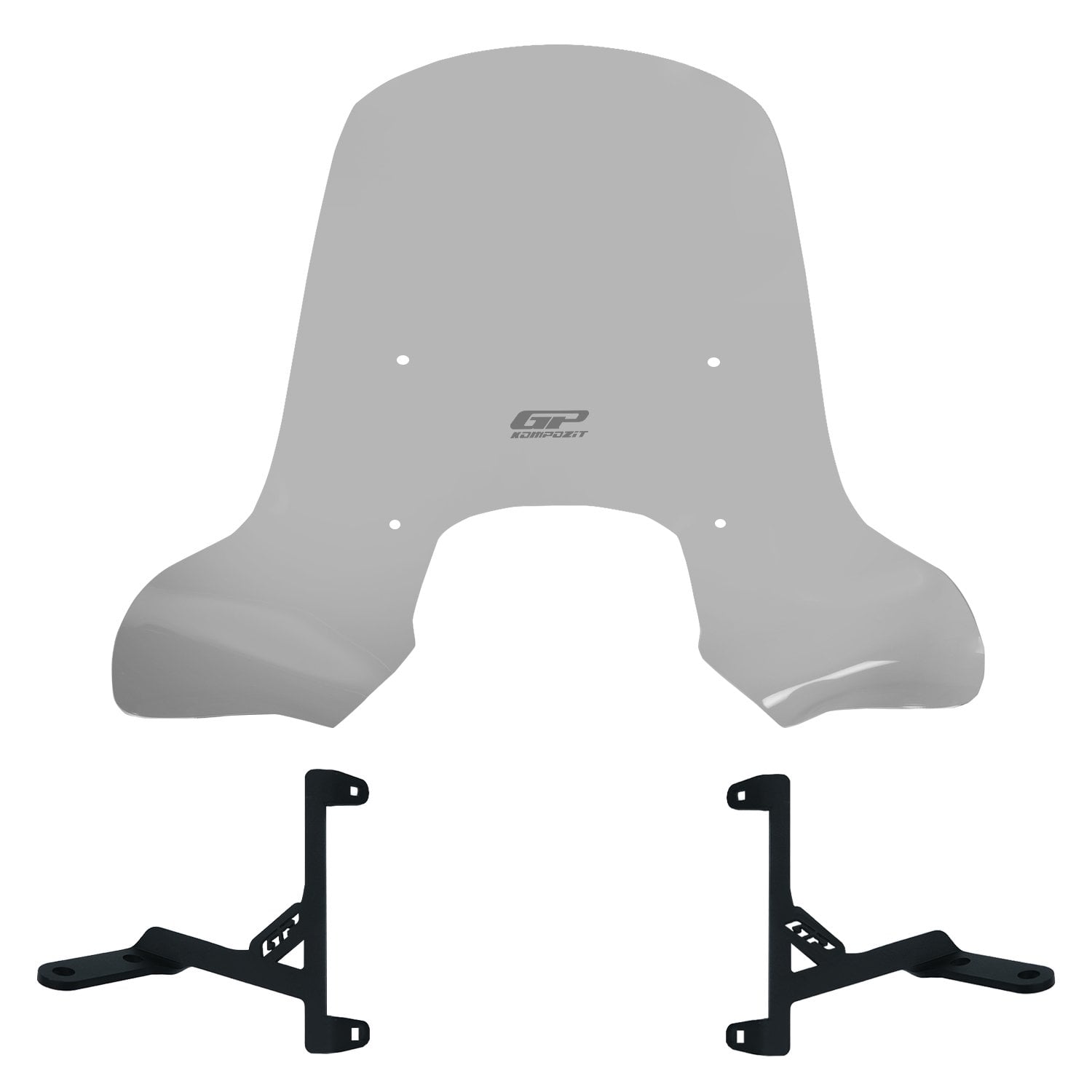 GP Kompozit RKS LTR125 2024-2026 Uyumlu Elcikli Ön Cam Füme