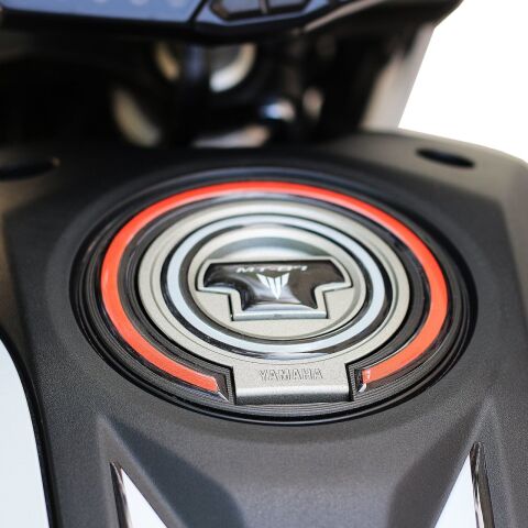 GP Kompozit Yamaha MT-07 2018-2020 Uyumlu Tank Pad Seti Kırmızı
