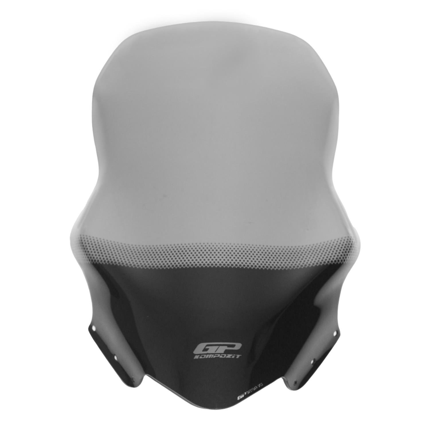 GP Kompozit Yamaha XMAX 250 2011-2013 Uyumlu Ön Cam Füme 59 cm