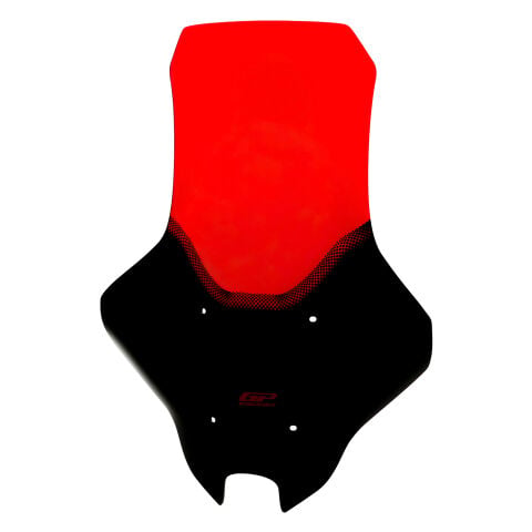 GP Kompozit Yamaha NMAX 125 / 155 2025-2026 Uyumlu Baskılı Ön Cam Kırmızı