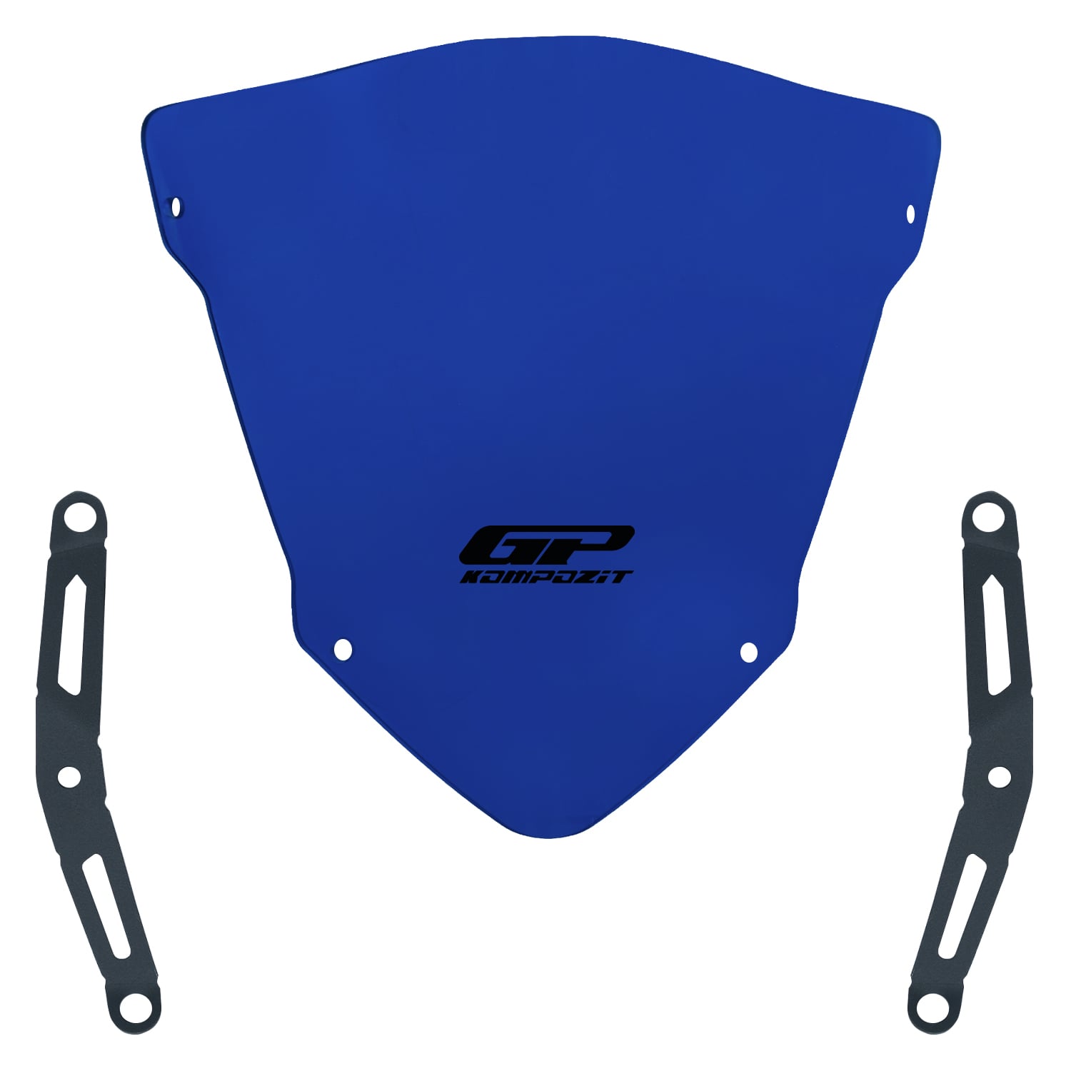 GP Kompozit Yamaha MT-25 2020-2026 Uyumlu Spor Ön Cam Mavi