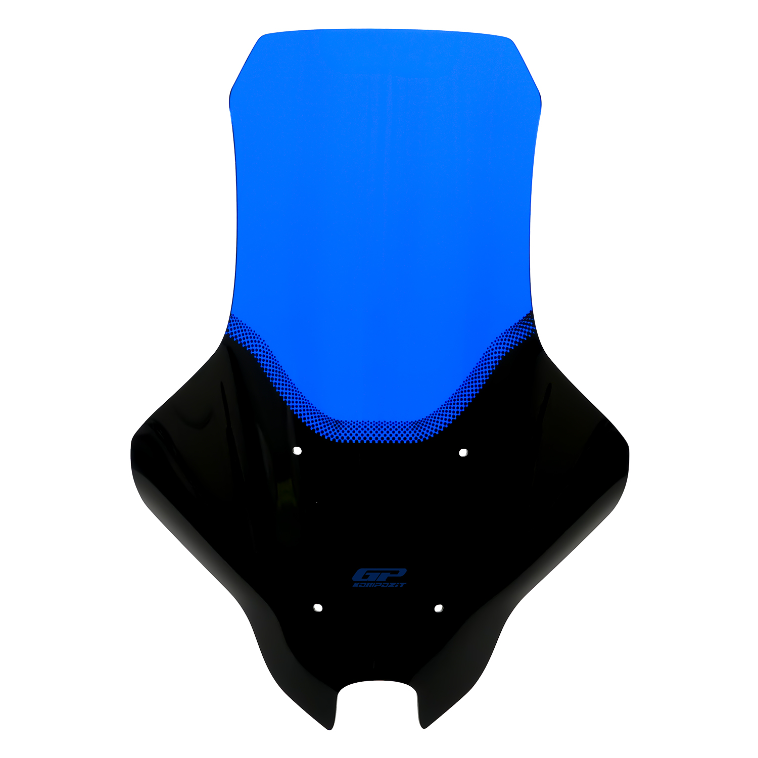 GP Kompozit Yamaha NMAX 125 / 155 2025-2026 Uyumlu Baskılı Ön Cam Mavi