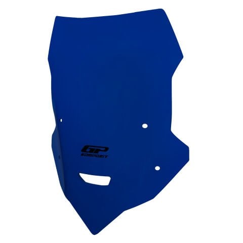 GP Kompozit Yamaha MT-25 2020-2026 Uyumlu Kısa Tur Camı Mavi