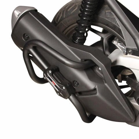 GP Kompozit Honda PCX 125 2021-2026 Uyumlu Egzoz Koruma Demiri Siyah