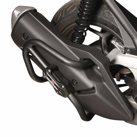 GP Kompozit Honda PCX 125 2021-2026 Uyumlu Egzoz Koruma Demiri Siyah