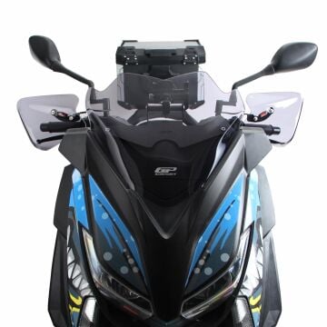 GP Kompozit Yamaha XMAX 250 / 400 2014-2017 Uyumlu Spor Ön Cam Siyah