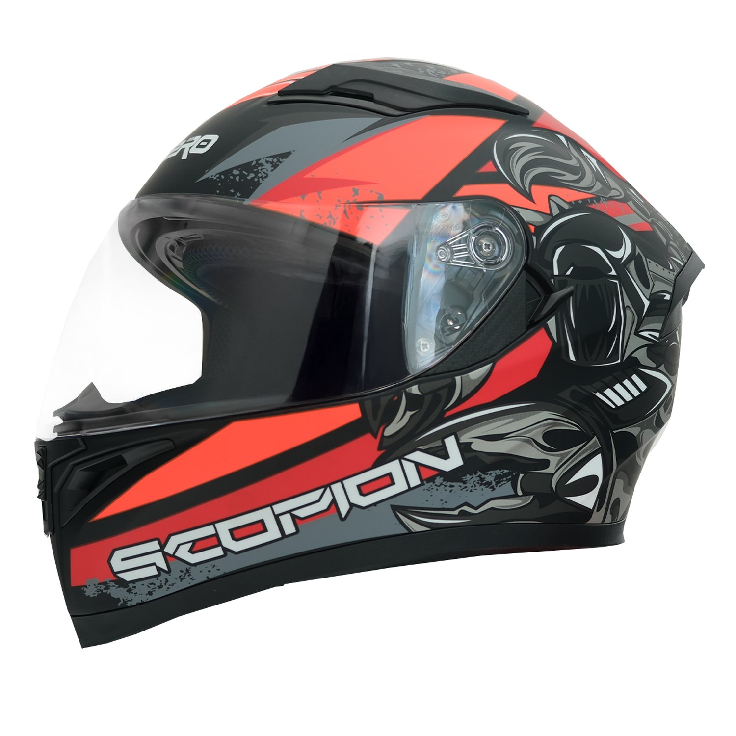 GP NERO MKS003-MBB3O Güneş Vizörlü Şeffaf Full Face Motosiklet Kaskı