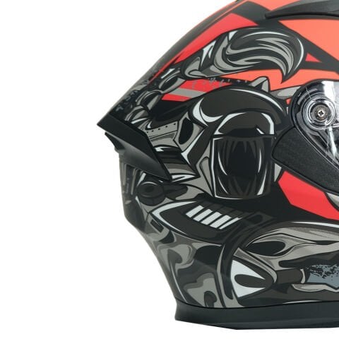 GP NERO MKS003-MBB3O Güneş Vizörlü Şeffaf Full Face Motosiklet Kaskı