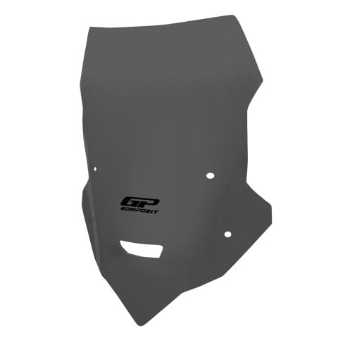 GP Kompozit Yamaha MT-25 2020-2026 Uyumlu Kısa Tur Camı Gri