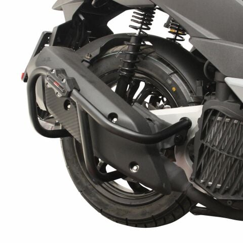 GP Kompozit SYM Jet X 125 2022-2025 Uyumlu Egzoz Koruma Demiri Siyah