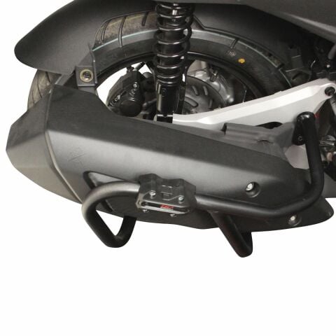 GP Kompozit SYM Jet X 125 2022-2025 Uyumlu Egzoz Koruma Demiri Siyah