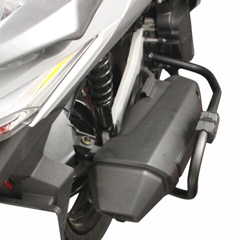 GP Kompozit SYM Jet X 125 2022-2025 Uyumlu Egzoz Koruma Demiri Siyah