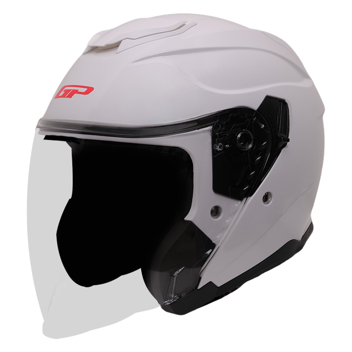 GP Kompozit MKS009-W Şeffaf Vizörlü Motosiklet Yarım Kask