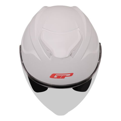 GP Kompozit MKS009-W Şeffaf Vizörlü Motosiklet Yarım Kask