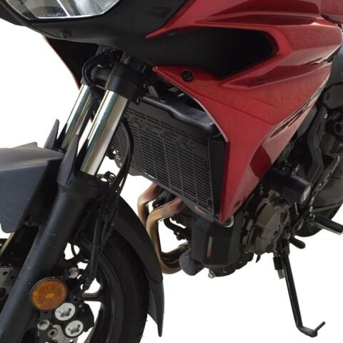 GP Kompozit Yamaha MT-07 Tracer 2016-2019 Uyumlu Radyatör Koruma Siyah