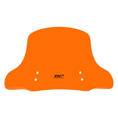GP Kompozit Vespa GTV 300 2024 Uyumlu Ön Cam Turuncu