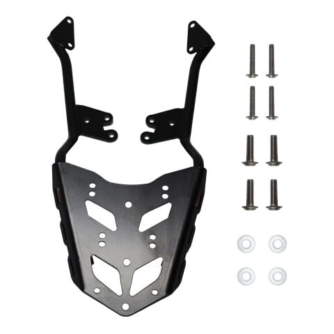 GP Kompozit Yamaha MT-07 Tracer 2016-2024 Uyumlu Arka Çanta Demiri Siyah