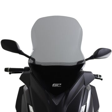 GP Kompozit Yamaha XMAX 250 / 400 2014-2017 Uyumlu Baskılı Ön Tur Camı Şeffaf